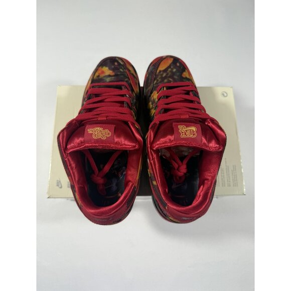 New Nike SB Dunk Low Pro WOO QS Shoes Mens Size 8 Red Wizard Of Oz FZ1291 600 main image 4